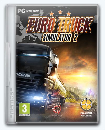 Euro Truck Simulator 2 [v 1.43.3.40s + DLC] (2012) PC | Steam-Rip от =nemos=